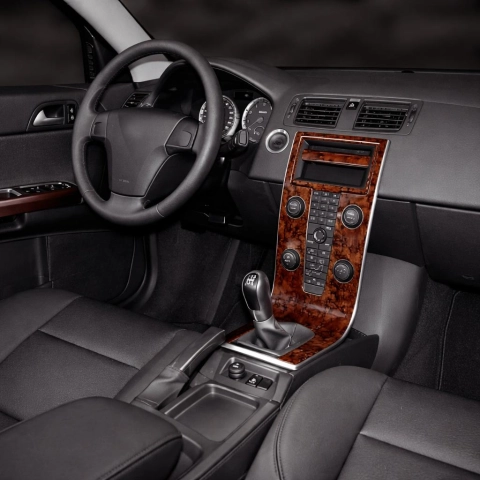Volvo S40-V50 2004-2012 kit rivestimento cruscotto e interni 3D 19 pezzi 2