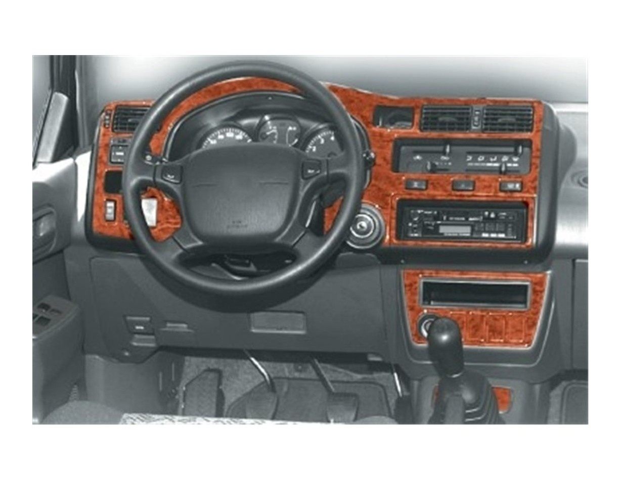 Toyota Rav 4 XA10 09.94-09.00 3D Decor de carlinga su interior del coche 13-Partes