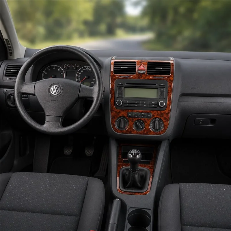 Volkswagen Golf V Jetta 2003-2008 3D dashboard sierlijstset, 3 delen