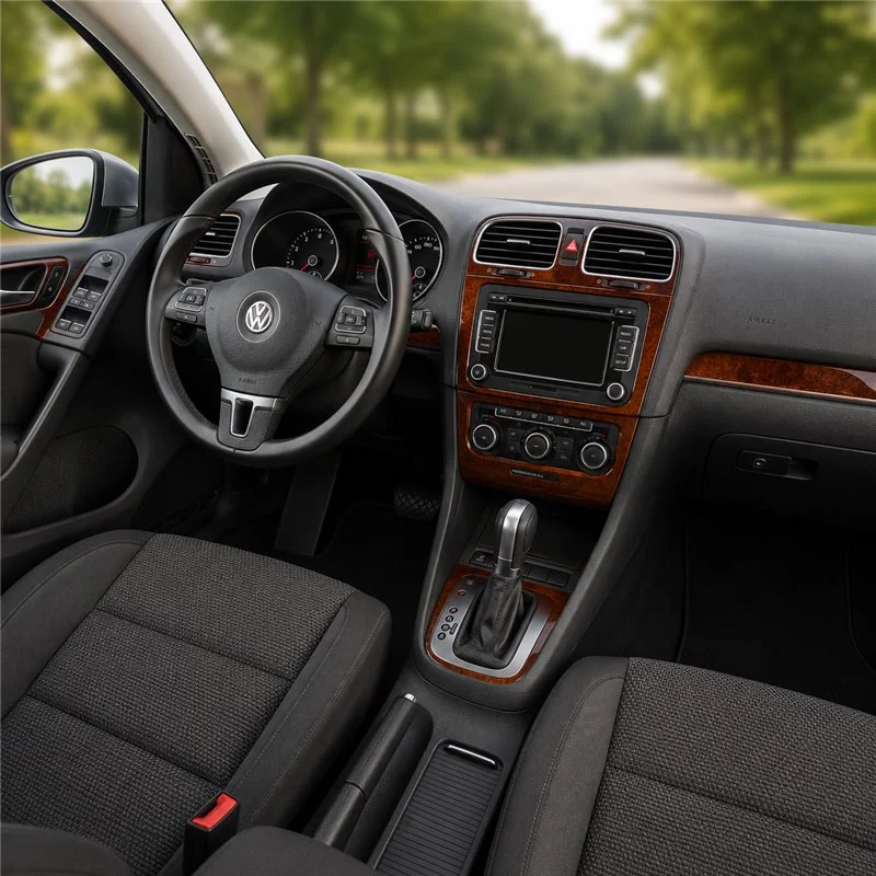Volkswagen Golf V Jetta 2003-2008 3D dashboard sierlijstset, 16 delen
