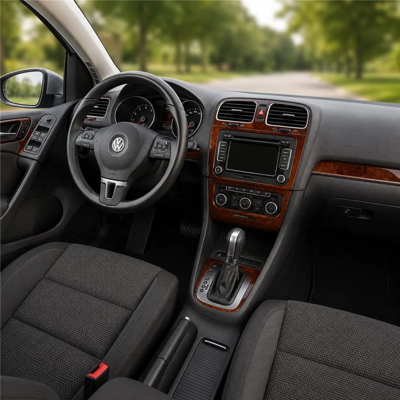 Volkswagen Golf VI 2008+ 3D Armaturenbrett-Dekor-Set, 27 Teile