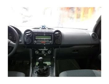 Volkswagen Amarok 01.2011 3D Interior Dashboard Trim Kit Dash Trim Dekor 35-Parts 2