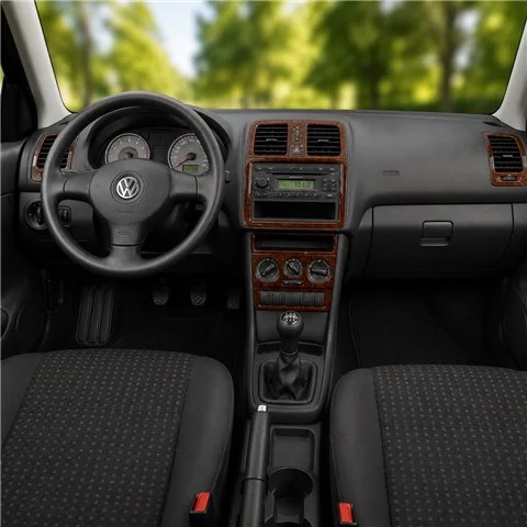 Volkswagen Polo 6N2 1999+-08 01 3D dashboard trim kit, 16 parts