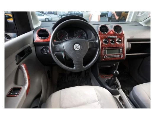 Volkswagen Caddy Full Set 01.2004 3M 3D Interior Dashboard Trim Kit Dash Trim Dekor 21-Parts Volkswagen Caddy Full Set 01.2004 3M 3D Interior Dashboard Trim Kit Dash Trim Dekor 21-Parts