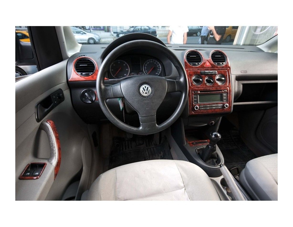 Volkswagen Caddy Full Set 01.2011 3D Inleg dashboard Interieurset aansluitend en pasgemaakt op he 21 -Teile