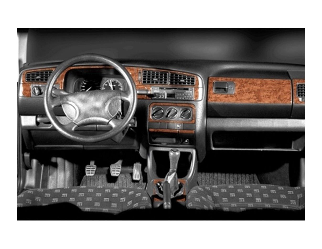 Volkswagen Golf III 91-95 Mittelkonsole Armaturendekor Cockpit Dekor 20-Teilige - 1- Cockpit Dekor Innenraum