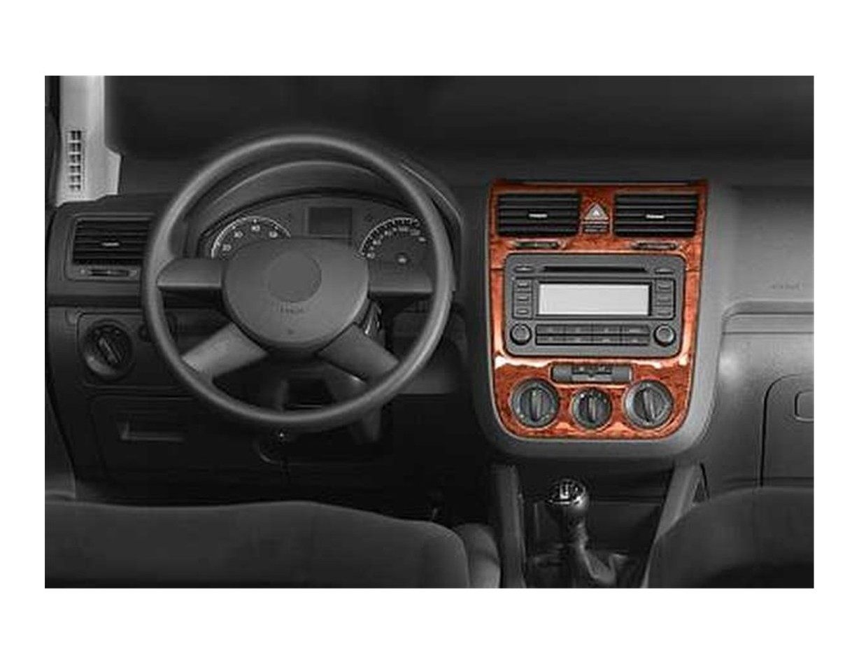 Volkswagen Golf V Jetta 10.03-10.08 3M 3D Interior Dashboard Trim Kit Dash Trim Dekor 3-Parts