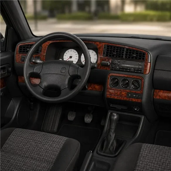 Volkswagen Vento 1995-1997 kit salpicadero 3D, 23 piezas