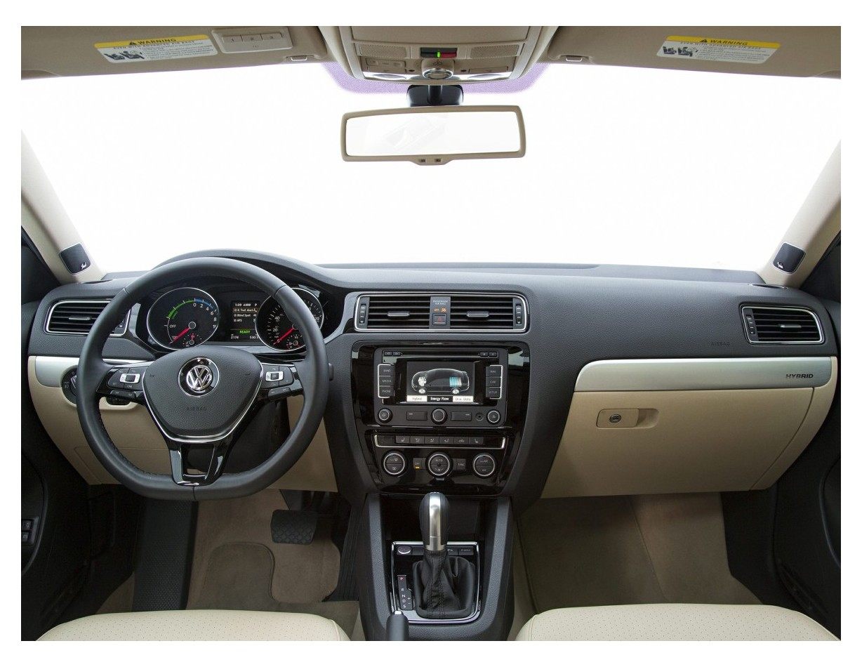Volkswagen Jetta 01.2010 3D Decor de carlinga su interior del coche 16-Partes