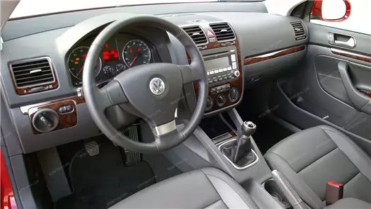 Volkswagen Jetta 2010-2010 Full Set, Automatic Gear Interior BD Dash Trim Kit