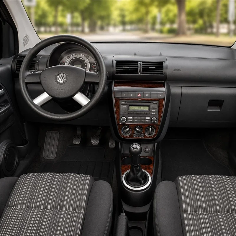 Volkswagen Fox 2005+ kit salpicadero 3D, 9 piezas