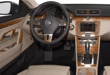 Volkswagen Passat B7 2012-2015 3D Inleg dashboard Interieurset aansluitend en pasgemaakt op he 45-Teile