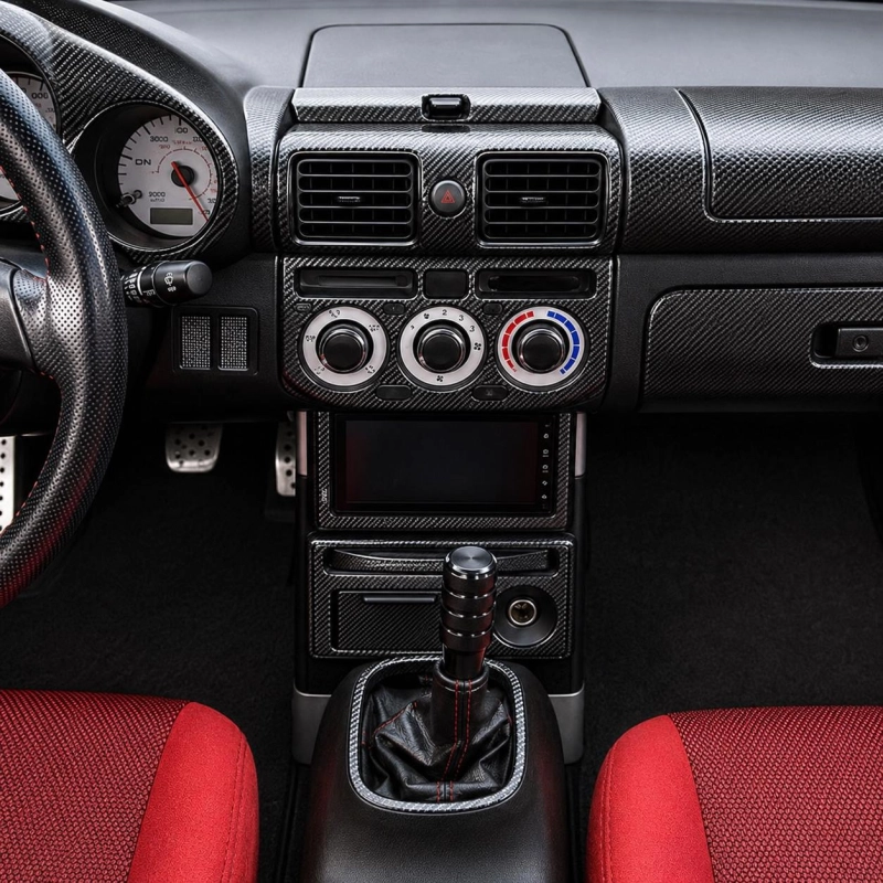 Toyota MR2 2000-heden 2 Doors interieur dashboard decoratieset dashboard decor Full Set