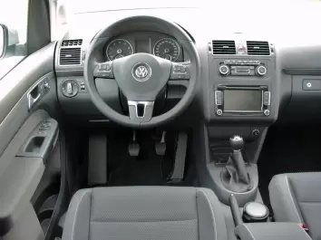 Volkswagen Touran 2010 3D Decor de carlinga su interior del coche 12-Partes