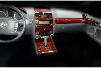 Volkswagen Toureg 09.2010 3M 3D Interior Dashboard Trim Kit Dash Trim Dekor 24-Parts