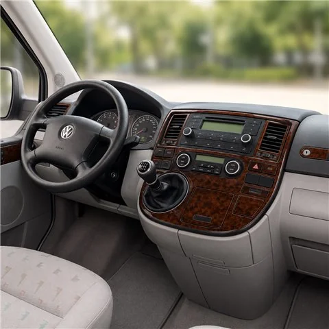 Volkswagen Multivan T5 2003-2009 3D dashboard sierlijstset, 22 delen