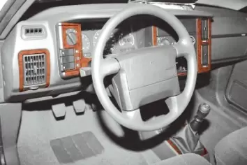 Volvo 440-460 08.88-08.93 3M 3D Interior Dashboard Trim Kit Dash Trim Dekor 15-Parts
