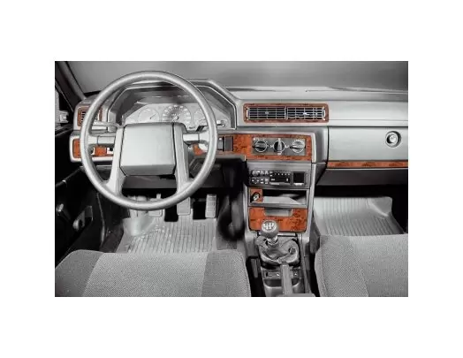 Volvo 940 10.90-04.98 3D Decor de carlinga su interior del coche 12-Partes
