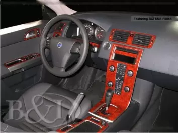 Volvo C70 2011-UP Full Set, Automatic Gear Decor de carlinga su interior