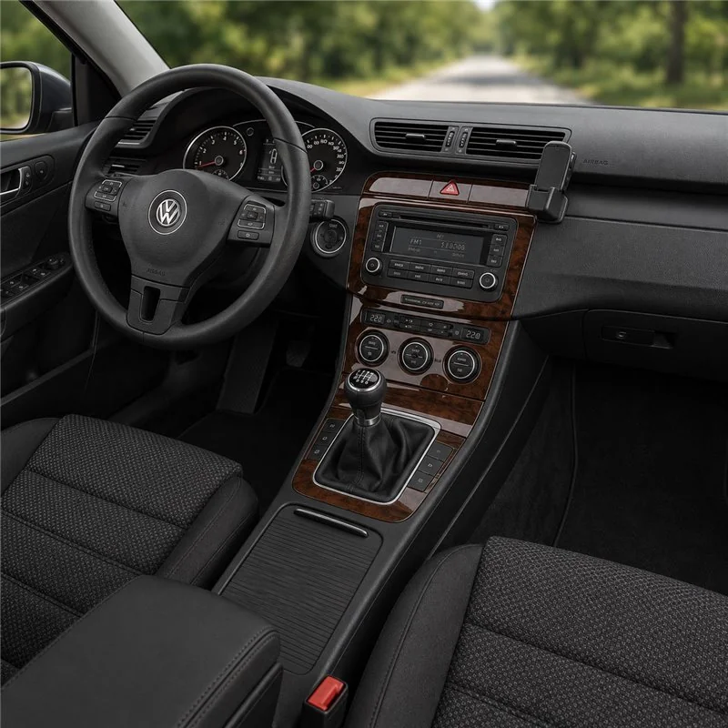 Volkswagen Passat B6 2005+ 2010+ 3D Armaturenbrett-Dekor-Set, 18 Teile