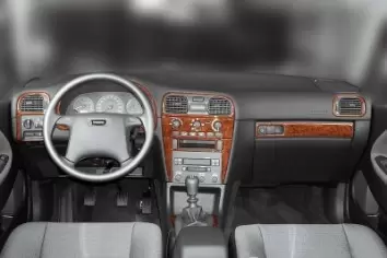 Volvo S 40-V 40 04.00-05.03 3M 3D Interior Dashboard Trim Kit Dash Trim Dekor 10-Parts