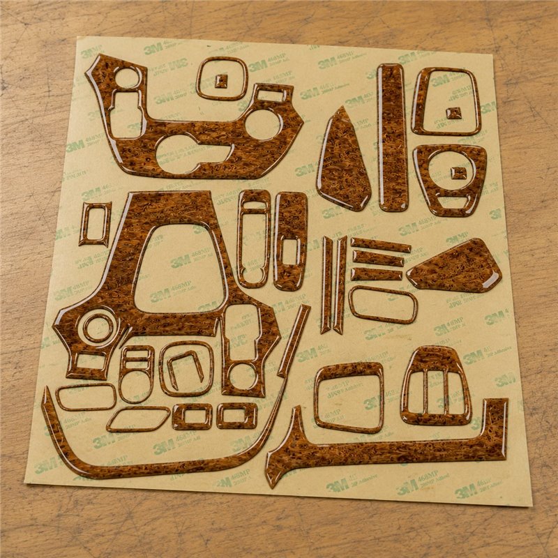 Toyota ProAce City 2019/2020-Present 3D Armaturenbrett Dekor Set 33-teilig Schaltgetriebe
