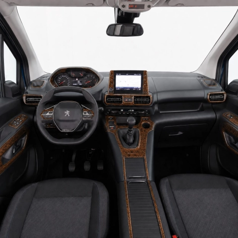 Toyota ProAce City 2019/2020-Present Kit Modanature Cruscotto Interni 3D 33 Pezzi Cambio Manuale