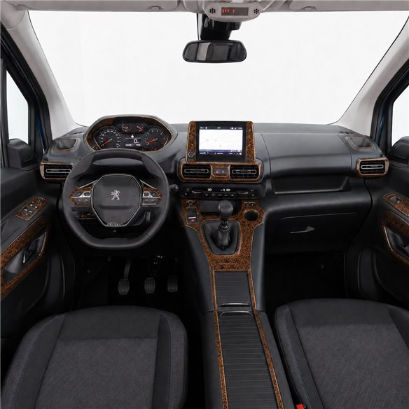Toyota ProAce City 2019/2020-Present 3D Armaturenbrett Dekor Set 33-teilig Schaltgetriebe