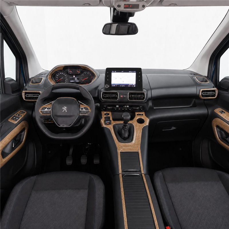 Toyota ProAce City 2019/2020-Present 3D Armaturenbrett Dekor Set 33-teilig Schaltgetriebe