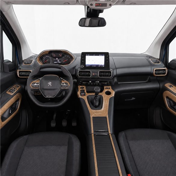 Toyota ProAce City 2019/2020-Present 3D Armaturenbrett Dekor Set 33-teilig Schaltgetriebe