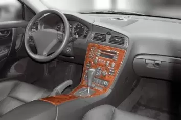 Volvo S 60 08.00-04.05 3D Decor de carlinga su interior del coche 10-Partes