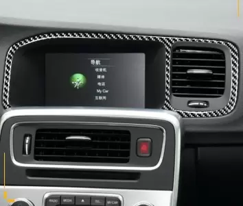 Volvo S 60 V60 2010–2018 3D Decor de carlinga su interior del coche 21-Partes