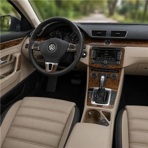 Volkswagen Passat B7 2010+ 3D dashboard sierlijstset, 17 delen