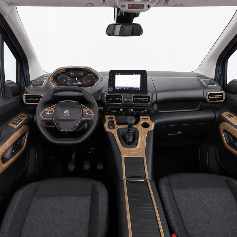 Fiat Doblò Van 2022-Present 3D Dashboard Interieur Trim Kit 33-delig Handgeschakeld