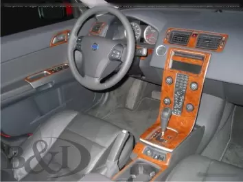 Volvo S40 2004-UP Full Set Decor de carlinga su interior