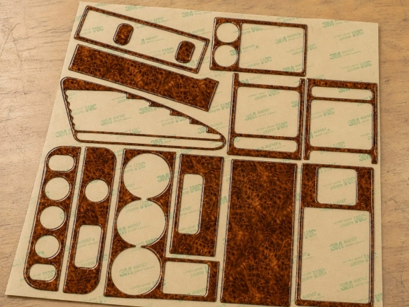 Citroen Berlingo 1996-2002 3D Cockpit Dekor Interieurleisten Set 14-teilig