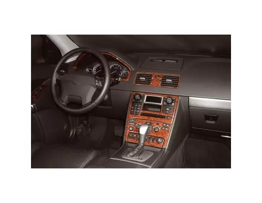 Volvo XC 90 07.2002 3M 3D Interior Dashboard Trim Kit Dash Trim Dekor 13-Parts
