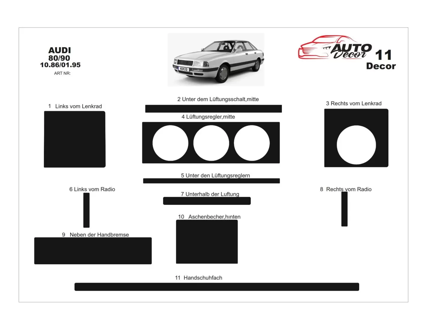 Audi 2024 80 parts