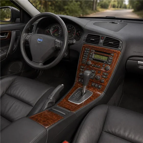Volvo S 60 2000-2005 3D dashboard sierlijstset, 10 delen