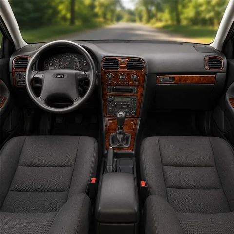 Volvo S 40-V 40 2000-2003 kit salpicadero 3D, 10 piezas