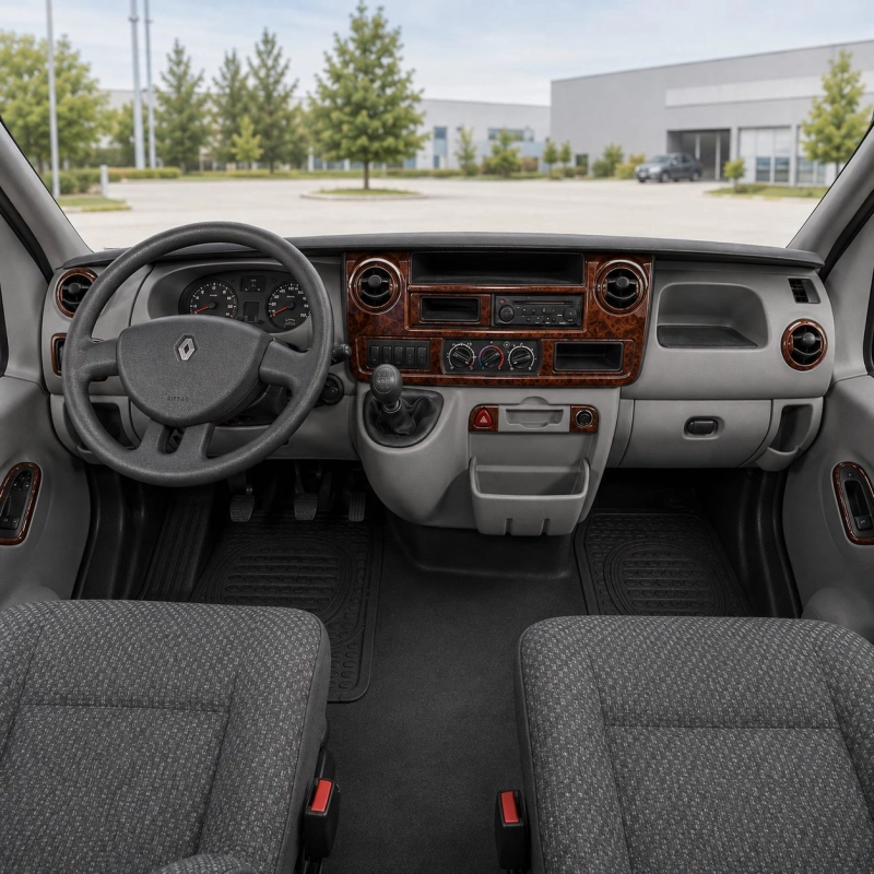 Nissan Interstar 2003-in poi kit rivestimento cruscotto e interni 3D 28 pezzi