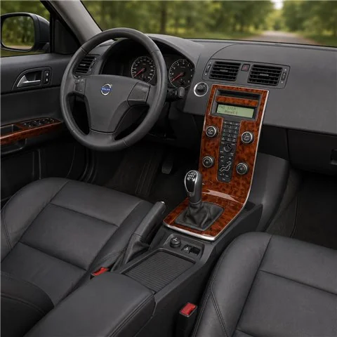 Volvo S 40-V 50-C 30 2003+ kit décor tableau de bord 3D, 13 pièces