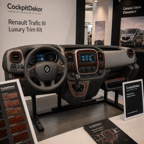 Nissan Primastar 2015-heute 3D Cockpit Dekor Interieurleisten Set 30-teilig