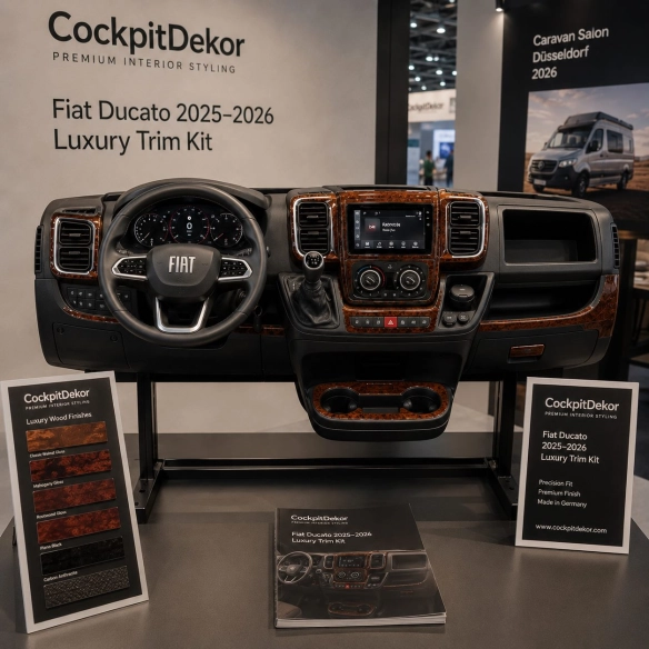 Peugeot Boxer 2021 3D Cockpit Dekor Interieurleisten Set 22-teilig