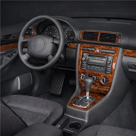 Audi A4 B5 Typ 8D 1999-2000 3D dashboard sierlijstset, 9 delen