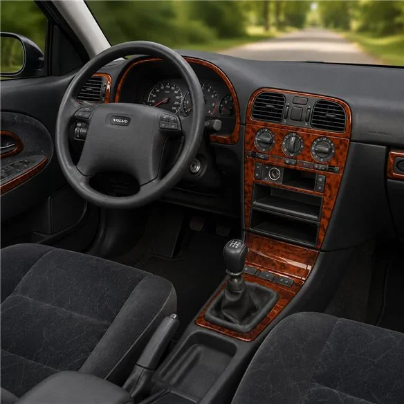 Volvo S 40-V 40 1996-2000 kit salpicadero 3D, 18 piezas