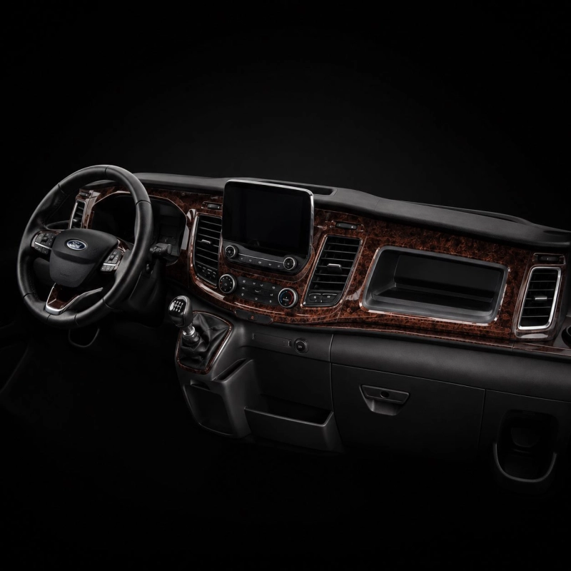 Ford New Transit 2024 3D Cockpit Dekor Interieurleisten Set 30-teilig