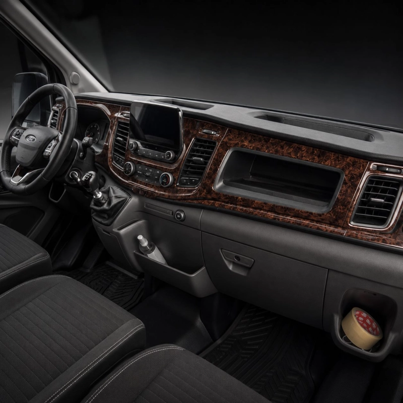 Ford New Transit 2024 3D Cockpit Dekor Interieurleisten Set 30-teilig