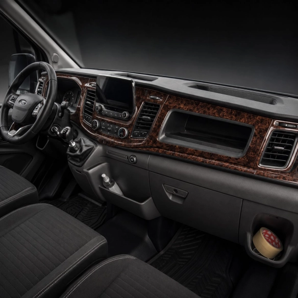 Ford New Transit 2024 3D Cockpit Dekor Interieurleisten Set 30-teilig