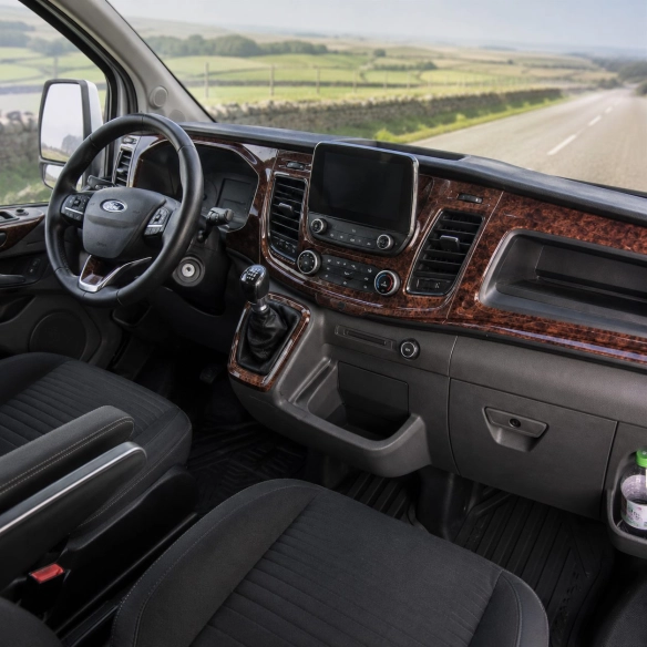 Ford New Transit 2020 kit 3D de molduras interiores para salpicadero 27 piezas